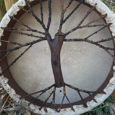 Cadre dessin modest (teinture marron)