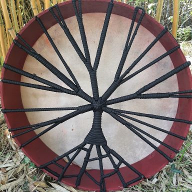 Cadres dessin modest (teinture rouge)