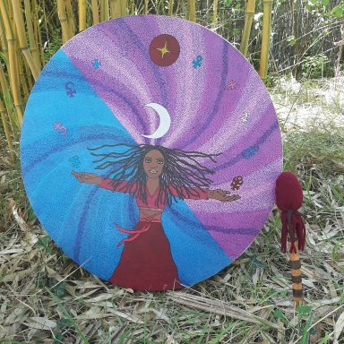 Peau avec dessin très elaborée.