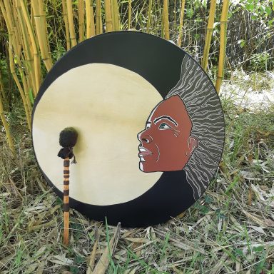 Peau avec dessin élaboré