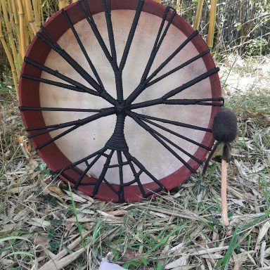 Tressage arbre de vie en cordes noirs