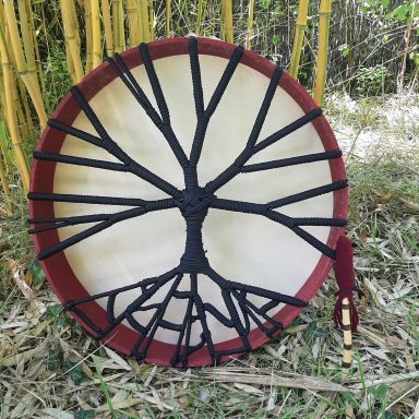 Tressage arbre de vie en cordes noirs