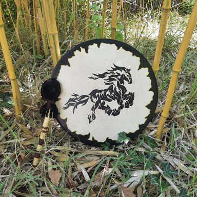 Peau avec dessin moyennement élaboré