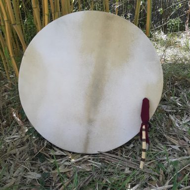 Peau de chevre simple, sans dessin